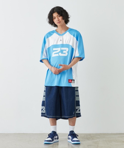 JORDAN BRAND(ジョーダンブランド)の「ジョーダン フライト メンズ ジャージー トップ / Jordan Flight Men's Jersey Top IF1913-412 University Blue(Tシャツ/カットソー・メンズ・ブルー・XL/L/2XL/S/M)」の5枚目の写真