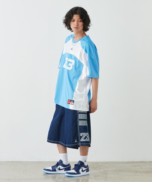 JORDAN BRAND(ジョーダンブランド)の「ジョーダン フライト メンズ ジャージー トップ / Jordan Flight Men's Jersey Top IF1913-412 University Blue(Tシャツ/カットソー・メンズ・ブルー・XL/L/2XL/S/M)」の6枚目の写真