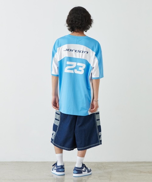 JORDAN BRAND(ジョーダンブランド)の「ジョーダン フライト メンズ ジャージー トップ / Jordan Flight Men's Jersey Top IF1913-412 University Blue(Tシャツ/カットソー・メンズ・ブルー・XL/L/2XL/S/M)」の7枚目の写真