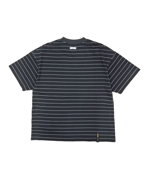 STIGMA（スティグマ）の「STRIPE SHORT SLEEVES CHARCOAL（Tシャツ/カットソー・メンズ・その他・MEDIUM/LARGE/SMALL）」の2枚目の写真