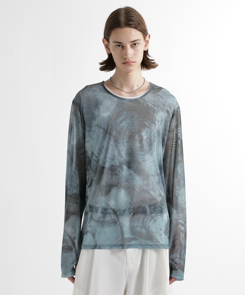 HARE(ハレ)の「アートガラシアーカット(HARE)(Tシャツ/カットソー・メンズ・ブルー/ホワイト/ブラック/ブルー系その他・FREE)」の11枚目の写真