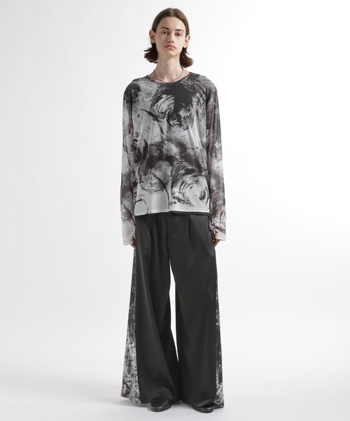 HARE(ハレ)の「アートガラシアーカット(HARE)(Tシャツ/カットソー・メンズ・ブルー/ホワイト/ブラック/ブルー系その他・FREE)」の8枚目の写真