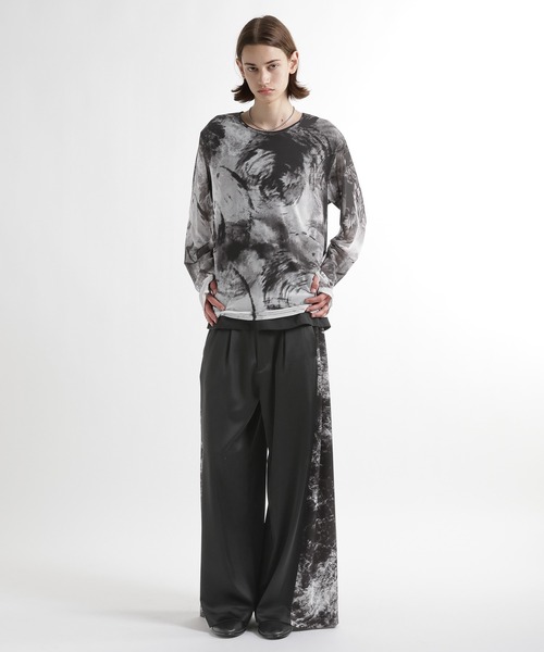 HARE(ハレ)の「アートガラシアーカット(HARE)(Tシャツ/カットソー・メンズ・ブルー/ホワイト/ブラック/ブルー系その他・FREE)」の10枚目の写真
