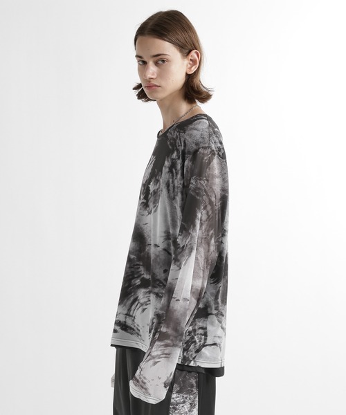 HARE(ハレ)の「アートガラシアーカット(HARE)(Tシャツ/カットソー・メンズ・ブルー/ホワイト/ブラック/ブルー系その他・FREE)」の13枚目の写真