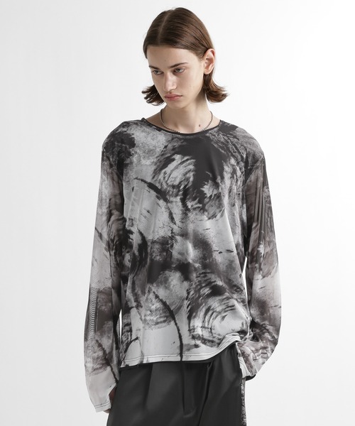 HARE(ハレ)の「アートガラシアーカット(HARE)(Tシャツ/カットソー・メンズ・ブルー/ホワイト/ブラック/ブルー系その他・FREE)」の14枚目の写真