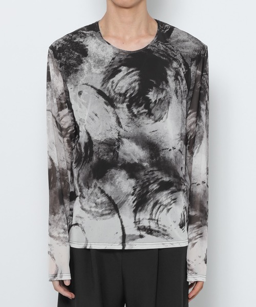 HARE(ハレ)の「アートガラシアーカット(HARE)(Tシャツ/カットソー・メンズ・ブルー/ホワイト/ブラック/ブルー系その他・FREE)」の15枚目の写真