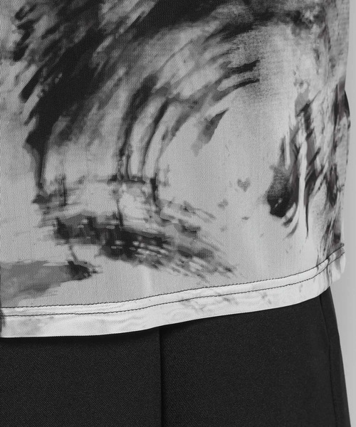 HARE(ハレ)の「アートガラシアーカット(HARE)(Tシャツ/カットソー・メンズ・ブルー/ホワイト/ブラック/ブルー系その他・FREE)」の21枚目の写真