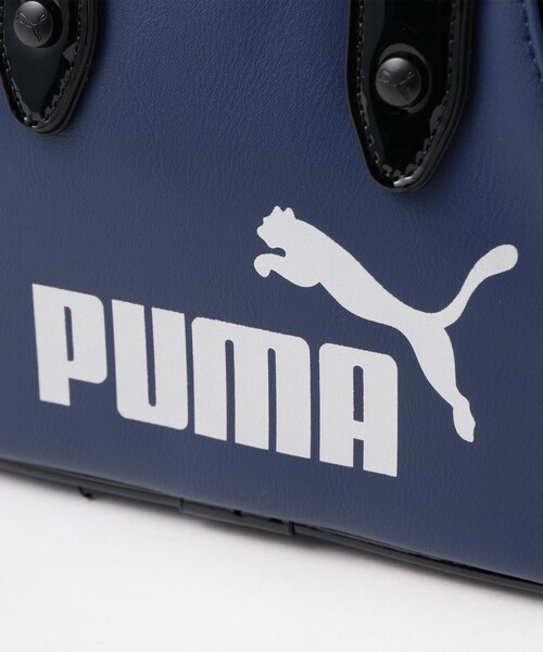 PUMA(プーマ)の「【別注】PUMA / ミニ グリップ バッグ(ハンドバッグ・レディース・ブルー・ONE SIZE)」の11枚目の写真