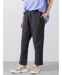 【クールコットン】柄アソートテーパードパンツ