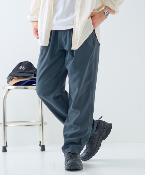 UNIVERSAL OVERALL(ユニバーサルオーバーオール)の「【UNIVERSAL OVERALL】CHILLPAN TAPERED U2623630-A(チノパンツ・メンズ・ベージュ/ブラック/チャコールグレー・L/M/XL)」の3枚目の写真