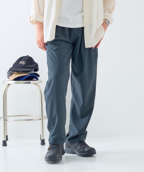 UNIVERSAL OVERALL(ユニバーサルオーバーオール)の「【UNIVERSAL OVERALL】CHILLPAN TAPERED U2623630-A(チノパンツ・メンズ・ベージュ/ブラック/チャコールグレー・L/M/XL)」の18枚目の写真