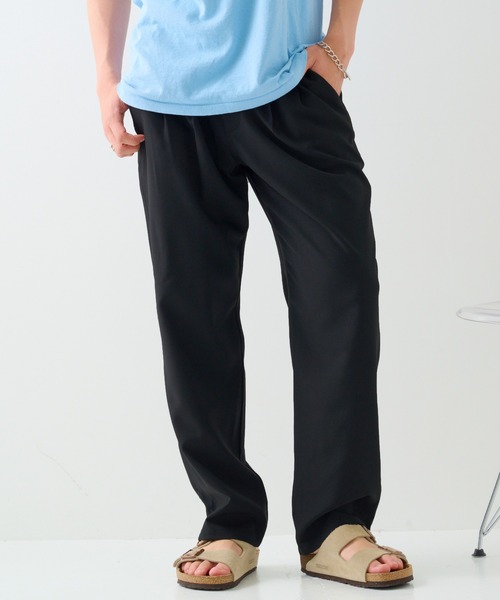 UNIVERSAL OVERALL(ユニバーサルオーバーオール)の「【UNIVERSAL OVERALL】CHILLPAN TAPERED U2623630-A(チノパンツ・メンズ・ベージュ/ブラック/チャコールグレー・L/M/XL)」の6枚目の写真