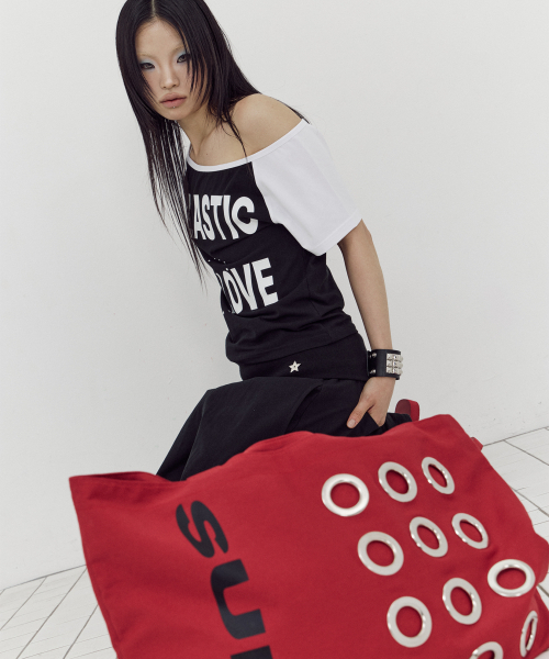 SETUP-EXE(セットアップイーエックスイー)の「P/L RAGLAN TOP / BLACK(Tシャツ/カットソー・レディース・その他・OS)」の13枚目の写真