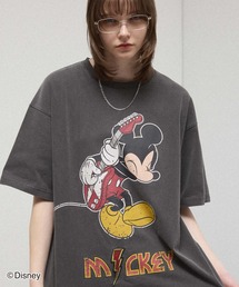 Disney | ＜Exclusive＞ 【Disney】 Vintage Rock'n Roll Tee / 【Disney】 別注 ヴィンテージライク ロックTシャツ(Tシャツ/カットソー)