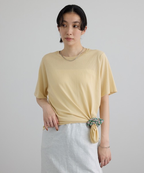 SALON adam et rope'(サロン アダム エ ロペ)の「リバティシュシュ SMALL 2pc(シュシュ・レディース・グリーン系その他/ブラック系その他/ブルー系その他4・FREE)」の19枚目の写真