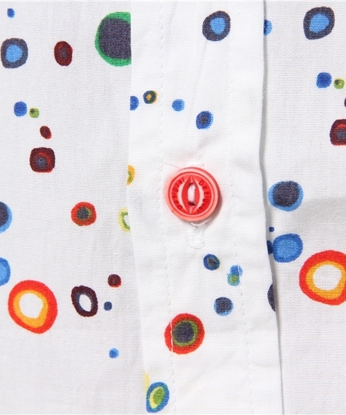 Desigual(デシグアル)の「「Desigual/デシグアル」レインボー調ドット長袖シャツ(シャツ/ブラウス・メンズ・ブルー/ホワイト系その他・X-LARGE/MEDIUM/SMALL/LARGE/XX-LARGE)」の7枚目の写真