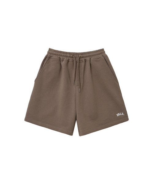 YALE（イェール）の「[2PACK] スモールアーチスウェットショーツ_ブラウン/ブラック（その他パンツ・メンズ・その他・SMALL/MEDIUM/LARGE/X-LARGE）」の2枚目の写真