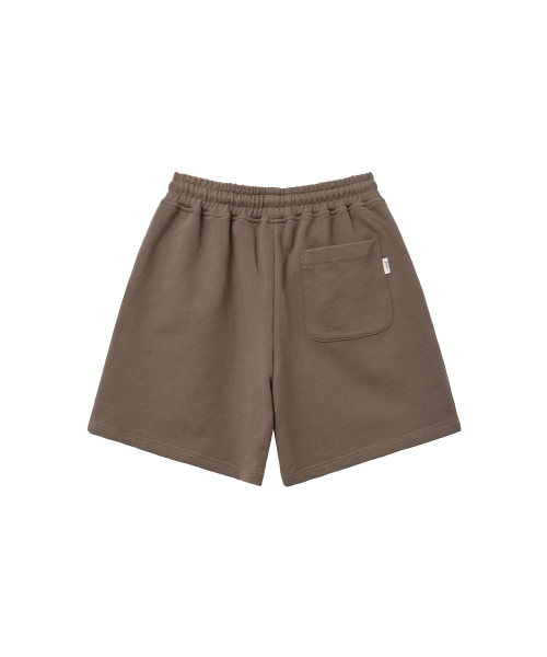 YALE（イェール）の「[2PACK] スモールアーチスウェットショーツ_ブラウン/ブラック（その他パンツ・メンズ・その他・SMALL/MEDIUM/LARGE/X-LARGE）」の3枚目の写真
