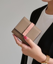 スタイルオンバッグ｜スタイルオンバッグの財布（ベージュ系・三つ折り