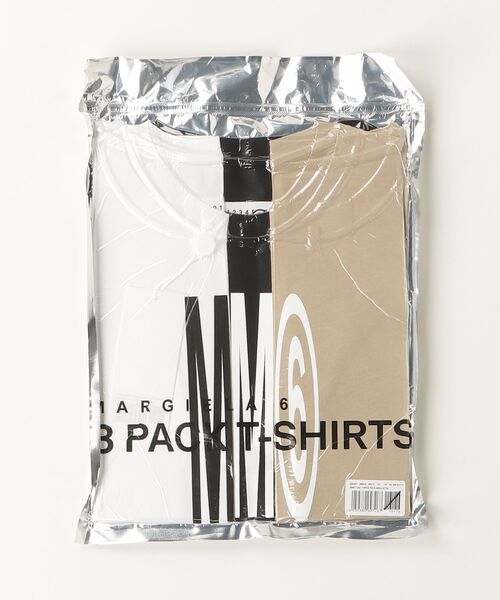 MM6 Maison Margiela(エムエムシックス メゾン マルジェラ)の「MM6 Maison Margiela(エムエムシックス メゾン マルジェラ)Kids & Junior ブランドロゴ半袖Tシャツカットソー(Tシャツ/カットソー・キッズ・ホワイト・12Y/14Y/16Y)」の1枚目の写真