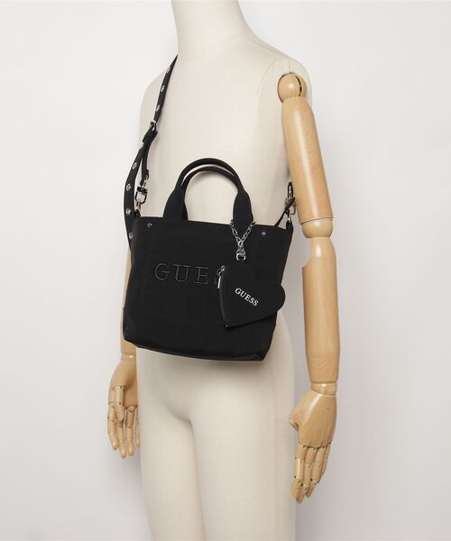 SASHA Mini Tote ミニトート ショルダーバッグ ナイロンバッグ | GUESS
