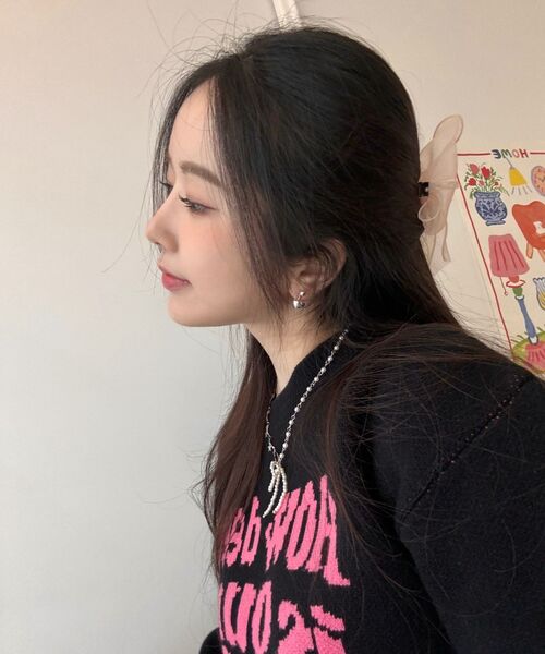 LUVISTRUE（ラヴイズトゥルー）の「MV LOVE KNIT(PINK)（ニット/セーター・レディース・その他・FREE）」の7枚目の写真