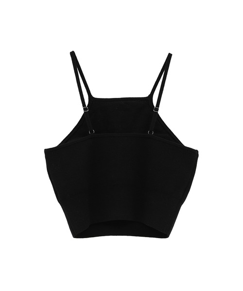CLANE（クラネ）の「【CLANE/クラネ】CAMISOLE SET CACHECOEUR KNIT TOPS/キャミソールセットカシュクールニットトップス（ニット/セーター・レディース・ブラック/グレー・2）」の19枚目の写真