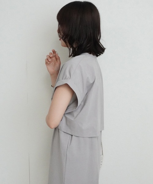 SELECT LEVERY(セレクトリベリー)の「接触冷感 マルチWAYアンサンブルワンピース(ワンピース・レディース・チャコール/ベージュ/ブラック・MEDIUM/LARGE)」の11枚目の写真