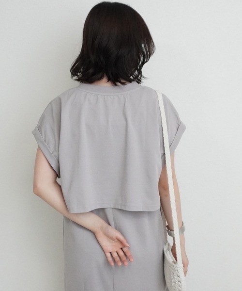 SELECT LEVERY(セレクトリベリー)の「接触冷感 マルチWAYアンサンブルワンピース(ワンピース・レディース・チャコール/ベージュ/ブラック・MEDIUM/LARGE)」の13枚目の写真
