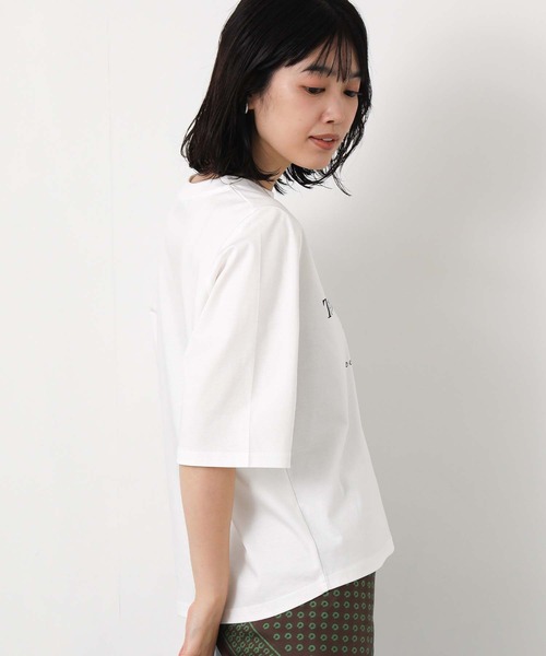 Gready Brilliant(グレディブリリアン)の「スムースレターロゴ5分袖(Tシャツ/カットソー・レディース・オフホワイト/チャコールグレー・FREE)」の16枚目の写真
