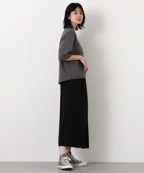 Gready Brilliant(グレディブリリアン)の「スムースレターロゴ5分袖(Tシャツ/カットソー・レディース・オフホワイト/チャコールグレー・FREE)」の21枚目の写真