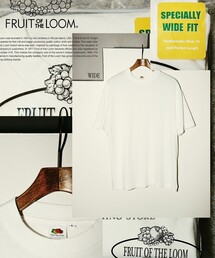 【FRUIT OF THE LOOM for WILD LIFE TAILOR】EX WIDE FIT 2PCS PAC TEE