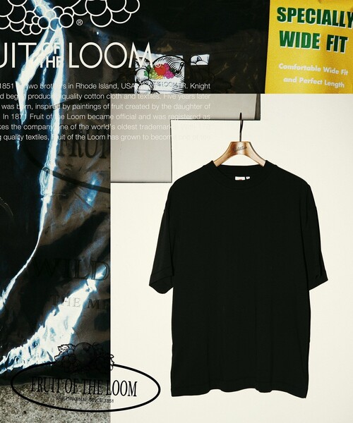 FRUIT OF THE LOOM for WILD LIFE TAILOR】EX WIDE FIT 2PCS PAC TEE