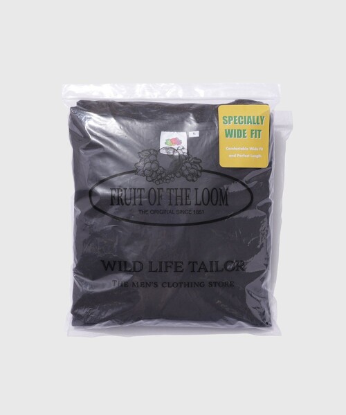FRUIT OF THE LOOM(フルーツオブザルーム)の「【FRUIT OF THE LOOM for WILD LIFE TAILOR】EX WIDE FIT 2PCS PAC TEE(Tシャツ/カットソー・メンズ・ブラック/ホワイト・XL/M/S/L)」の8枚目の写真