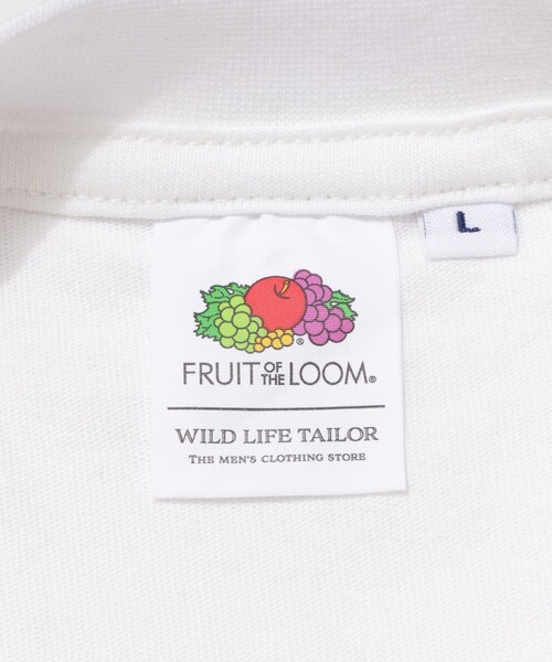 FRUIT OF THE LOOM(フルーツオブザルーム)の「【FRUIT OF THE LOOM for WILD LIFE TAILOR】EX WIDE FIT 2PCS PAC TEE(Tシャツ/カットソー・メンズ・ブラック/ホワイト・XL/M/S/L)」の12枚目の写真