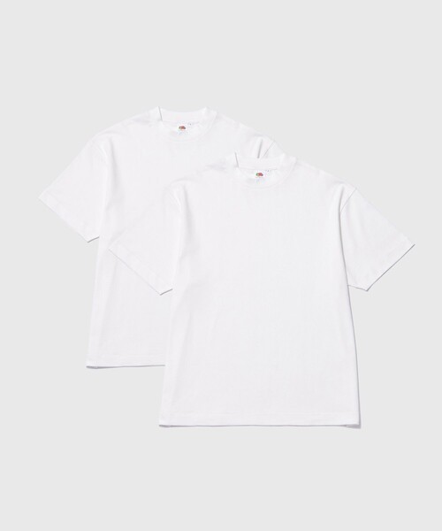 FRUIT OF THE LOOM(フルーツオブザルーム)の「【FRUIT OF THE LOOM for WILD LIFE TAILOR】EX WIDE FIT 2PCS PAC TEE(Tシャツ/カットソー・メンズ・ブラック/ホワイト・XL/M/S/L)」の17枚目の写真