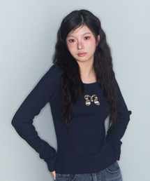 SYMBOL PATCH WAFFLE T NAVY