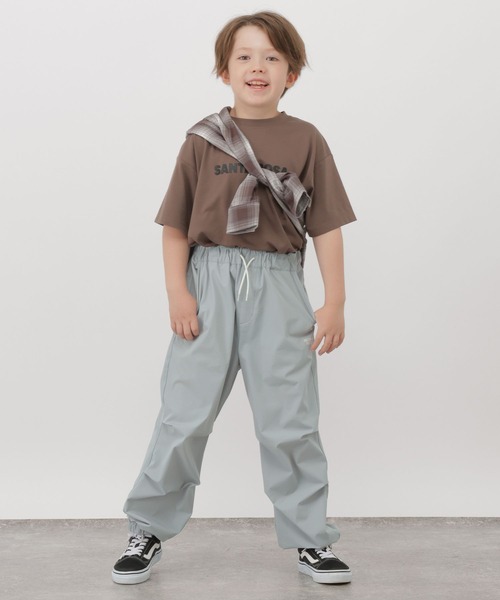 GLOBAL WORK(グローバルワーク)の「エアかる撥水パラシュートパンツ/1018047(その他パンツ・キッズ・グレー/ブラック/ブラウン・150cm/140cm/130cm/160cm)」の6枚目の写真