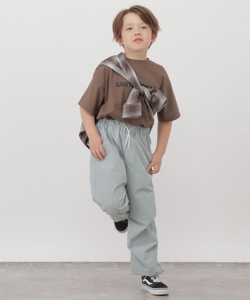 GLOBAL WORK(グローバルワーク)の「エアかる撥水パラシュートパンツ/1018047(その他パンツ・キッズ・グレー/ブラック/ブラウン・150cm/140cm/130cm/160cm)」の7枚目の写真