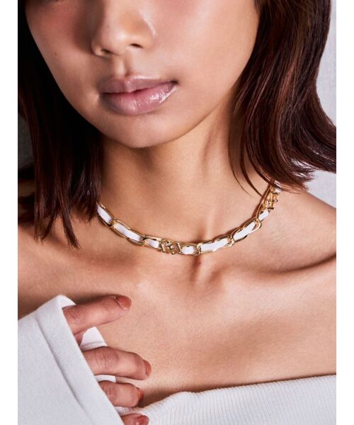 GYDA(ジェイダ)の「JEYSUS GG chainネックレス(ネックレス・レディース・シルバー/ゴールド・FREE)」の2枚目の写真