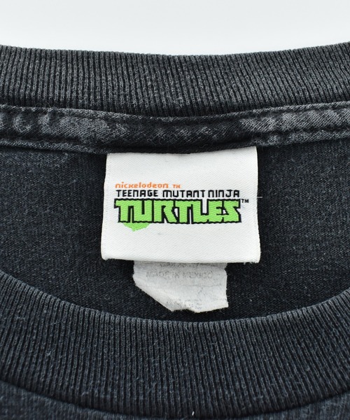 VINTAGE（ヴィンテージ）の「【USED】“TEENAGE MUTANT NINJA TURTLES” キャラクター Tシャツ（Tシャツ/カットソー・メンズ・ブラック・LARGE）」の5枚目の写真