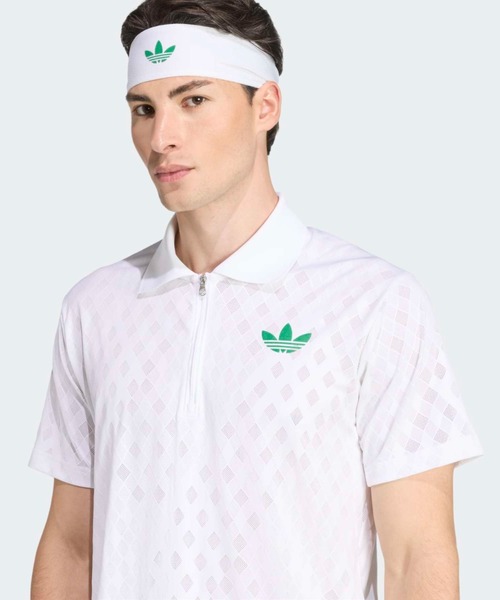 adidas（アディダス）の「テニス プロ クライマクール+ フリーリフト ポロシャツ / アディダス adidas（ポロシャツ・メンズ・ホワイト・XX-LARGE/XXX-LARGE/LARGE/MEDIUM/SMALL/X-LARGE/X-SMALL）」の6枚目の写真