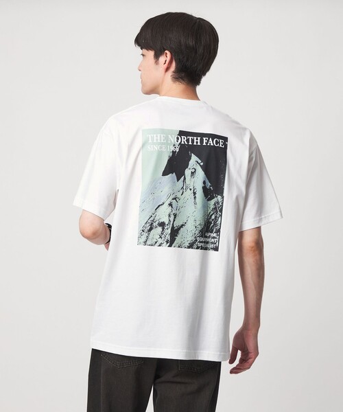 THE NORTH FACE(ザノースフェイス)の「【WEB限定】<THE NORTH FACE>ロッククライミング グラフィック 半袖 Tシャツ(Tシャツ/カットソー・メンズ・ホワイト/ネイビー/ブラック・L/XL/M/S)」の2枚目の写真