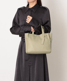 カシュカシュ cachecache / メッシュエンボスショッパートートS
