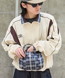 UMBRO/アンブロ SP flannel Mini Boston Bag/別注 フランネル ミニボストンバッグ