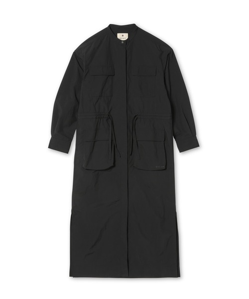 Snow Peak(スノーピーク)の「Snow Peak / Nylon Double Rip Dress ナイロン ダブルリップ ドレス(シャツワンピース・レディース・ダークブラウン/ブラック/ライトブルー・1/2/3)」の11枚目の写真