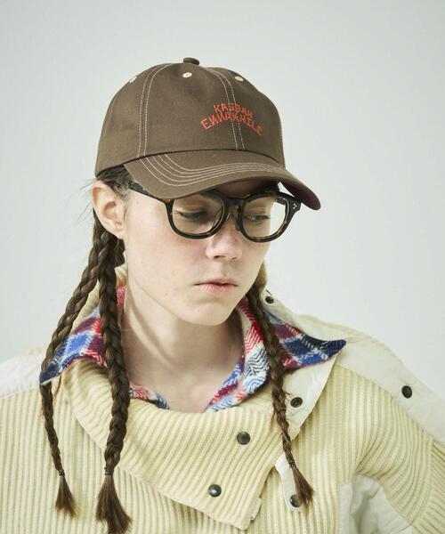 LY(エルワイ)の「LY SIGN CAP(キャップ・レディース・キャメル/ブラウン・-)」の2枚目の写真