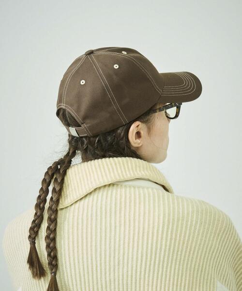 LY(エルワイ)の「LY SIGN CAP(キャップ・レディース・キャメル/ブラウン・-)」の6枚目の写真