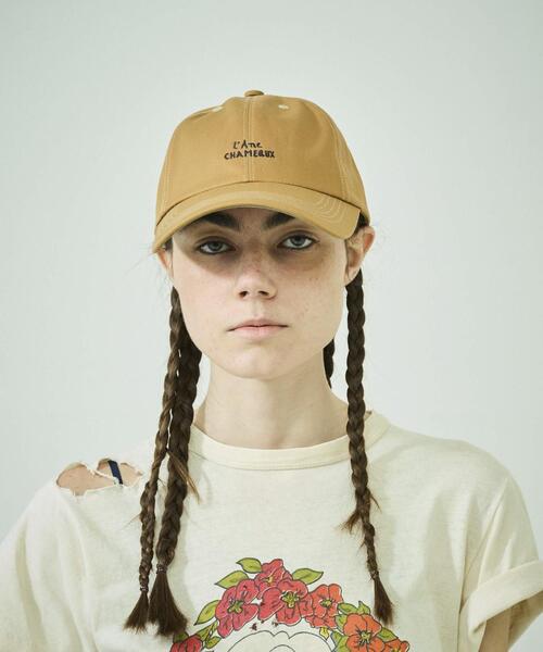 LY(エルワイ)の「LY SIGN CAP(キャップ・レディース・キャメル/ブラウン・-)」の10枚目の写真