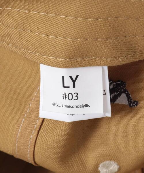 LY(エルワイ)の「LY SIGN CAP(キャップ・レディース・キャメル/ブラウン・-)」の18枚目の写真